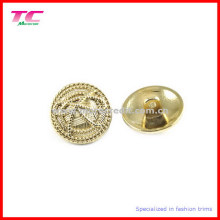 Shiny Gold Coat Metal Button